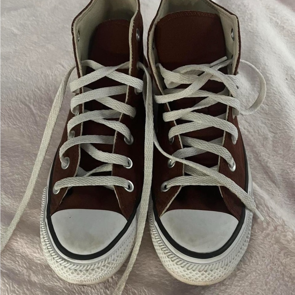 Converse Brown High-Top Sneakers